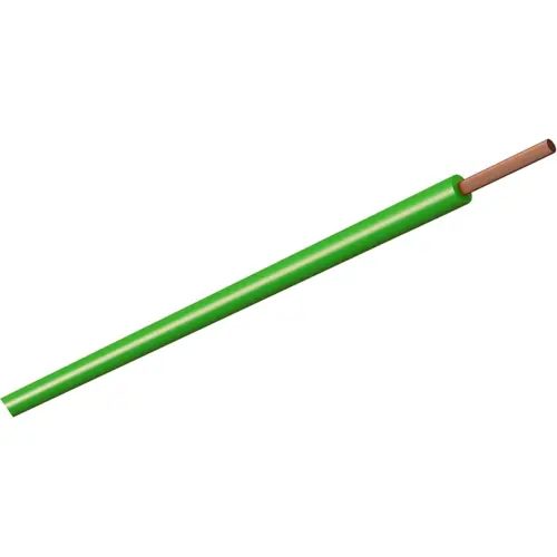 Nur Für Kurze Zeit PVC-Schaltlitze, höchstflexibel, LifY, 2,5 mm², 651 x 0,07 mm, grün, Außen-Ø 3,8 mm, 160125003