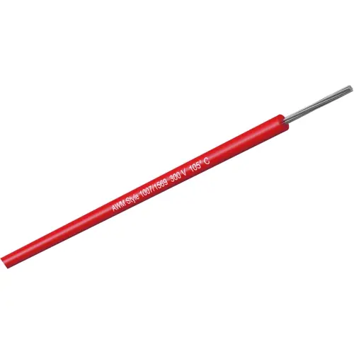 Angebot PVC-Schaltlitze, UL-Style 1007/1569, 0,88 mm², AWG 18, 28 x 0,2 mm, rot, Außen-Ø 2,15 mm, 092182808