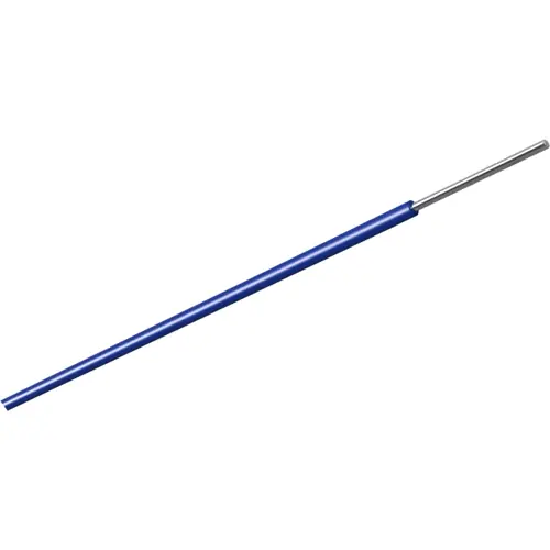 PVC-Schaltdraht, Yv, 1 x 1,4 mm, blau, Außen-Ø 2,6 mm, 070116007 Preiswert