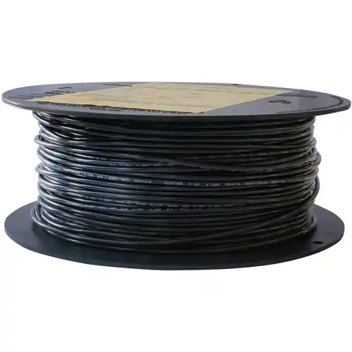 Solange Der Vorrat Reicht PVC-Schaltlitze, FÜNFNORM H07V2-K, 2,5 mm², AWG 14, weiß, Außen-Ø 3,6 mm, 64144