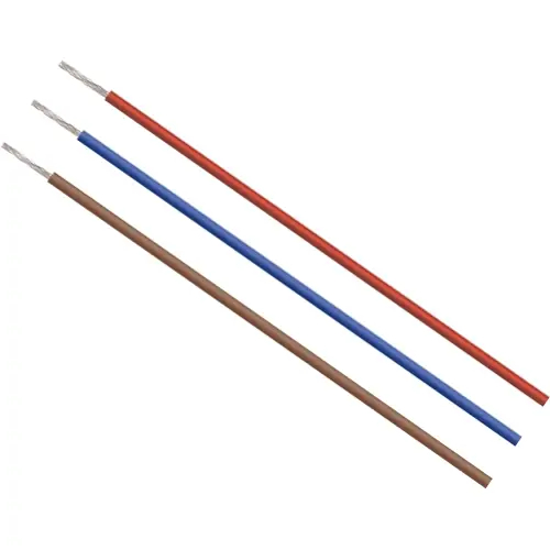 Ausverkauf PVC-Schaltlitze, LiYv, 1,5 mm², AWG 16, weiß, Außen-Ø 2,6 mm, 26490