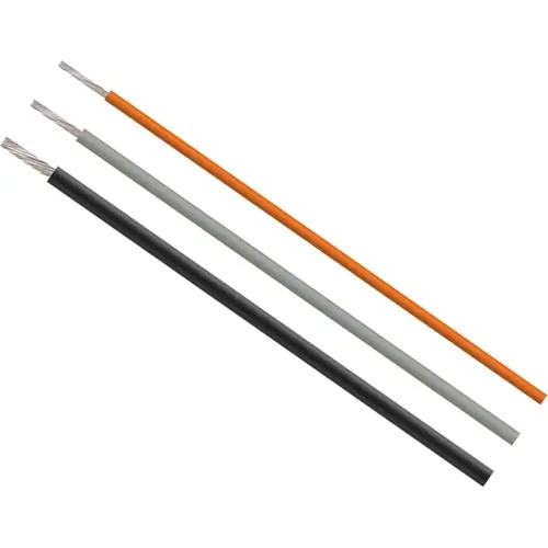 FEP-Schaltlitze, HELUFLON-FEP-6Y, 2,5 mm², rot, Außen-Ø 2,6 mm, 25572 Neu