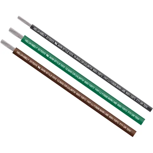 Direktkauf PVC-Schaltlitze, HELUKABEL SINGLE CORE UL Style 1015, 0,81 mm², AWG 18, schwarz, Außen-Ø 2,9 mm, 60401