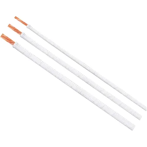 Silikon-Schaltlitze, halogenfrei, SiF/GL, 2,5 mm², weiß, Außen-Ø 3,8 mm, 47006 Schnäppchen