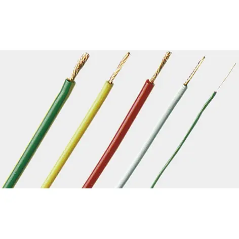 Heißes Angebot Silikon-Schaltlitze, höchstflexibel, halogenfrei, Cableline, 0,15 mm², 39 x 0,07 mm, gelb, Außen-Ø 1,5 mm, 61.7603-10024