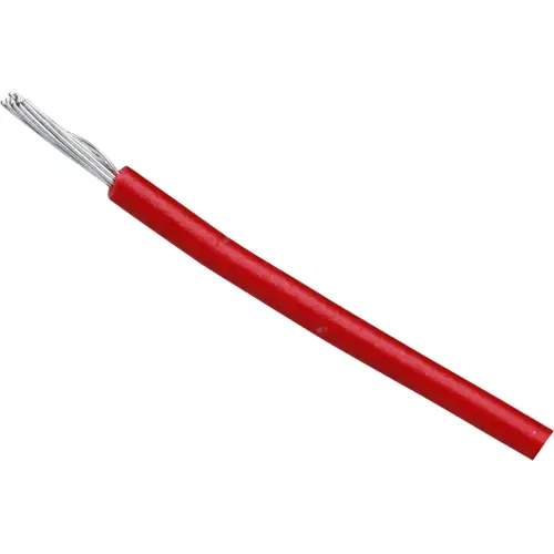 Knallerangebot Silikon-Schaltlitze, hochflexibel, SiFF, 0,75 mm², 384 x 0,05 mm, rot, Außen-Ø 3,2 mm, BYB-5-94F821