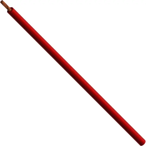 Silikon-Schaltlitze, höchstflexibel, halogenfrei, Cableline, 2,5 mm², 651 x 0,07 mm, rot, Außen-Ø 3,9 mm, 61.7556-10022 Nur Für Kurze Zeit