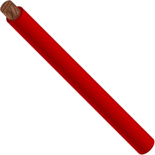 Markenware PVC-Schaltlitze, hochflexibel, Cableline, 4,0 mm², 1036 x 0,07 mm, rot, Außen-Ø 4,8 mm, 60.7014-10022