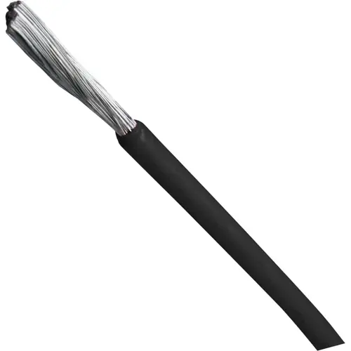 FEP-Schaltlitze, hochflexibel, 0,5 mm², 130 x 0,07 mm, schwarz, Außen-Ø 1,6 mm, BYB-5-94F900 Top-Preis