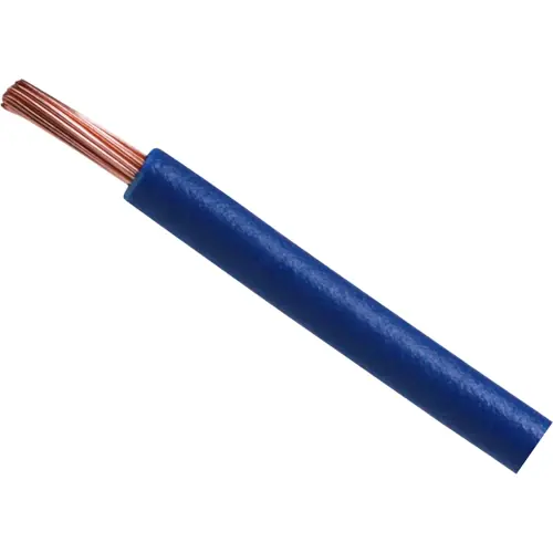 Begrenztes Angebot PVC-Schaltlitze, hochflexibel, H07V-K, 1,5 mm², blau, Außen-Ø 3,1 mm, H07V-K 1,50/3,1 DKBL