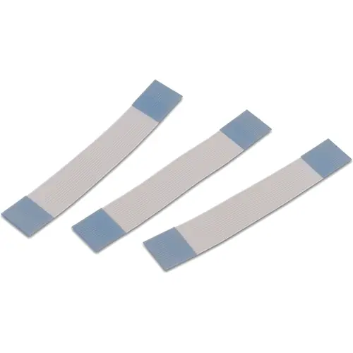 Schneller Versand FFC-Jumper-Kabel, 14-polig, RM 0.5 mm, PET, weiß/blau, 687614100002