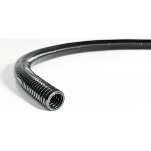 Wellschlauch, Innen-Ø 8.2 mm, Außen-Ø 11.5 mm, BR 20 mm, PA, schwarz, 166-11101 Markenware