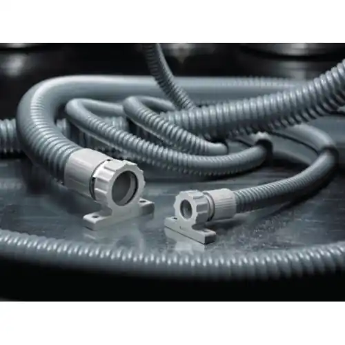 Letzte Chance Spiral-Schutzschlauch, Innen-Ø 48 mm, Außen-Ø 56 mm, BR 56 mm, PVC, grau, 167-00248