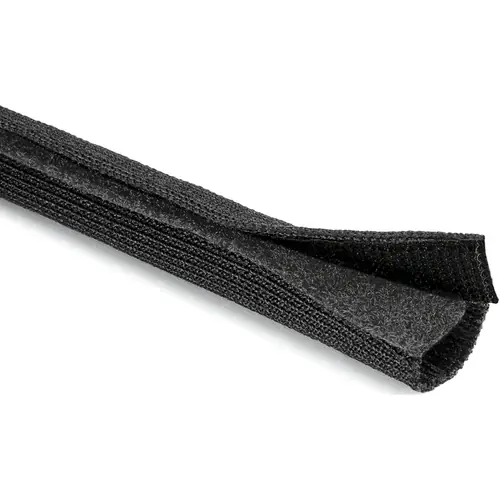 Gewebeschlauch, Innen-Ø 10 mm, Außen-Ø 20 mm, PET, schwarz, 170-05150 Garantierte Lieferung