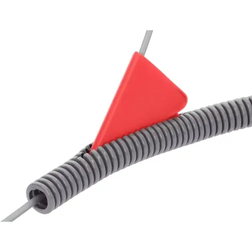 Schutzschlauch, Innen-Ø 37.5 mm, Außen-Ø 54 mm, BR 87 mm, PE, grau, 83102224 Neu