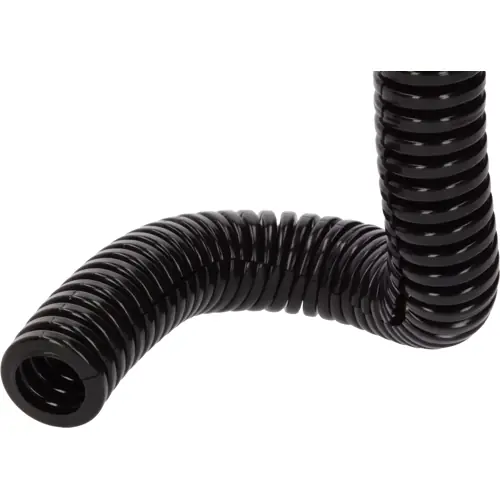 Schutzschlauch, Innen-Ø 29.7 mm, Außen-Ø 42.1 mm, BR 146 mm, Thermoplastisches Elastomer, schwarz, 83122262 Markenprodukt