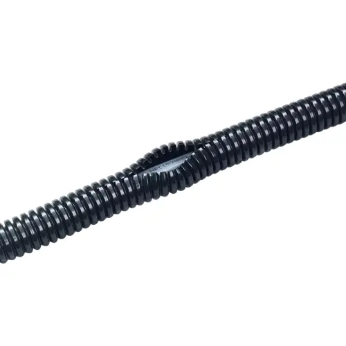 Kabelschutzschlauch, Innen-Ø 19.2 mm, Außen-Ø 28.2 mm, BR 104 mm, PA, schwarz, 83182258 Top-Seller