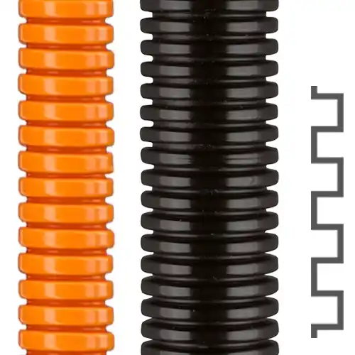 Wellschlauch, Innen-Ø 12.5 mm, Außen-Ø 15.8 mm, BR 22 mm, PA, orange, 10236209012 Bestpreis