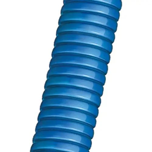 Schutzschlauch, Innen-Ø 17 mm, Außen-Ø 21 mm, BR 78 mm, PUR, blau, 12131101017 Gratis Versand