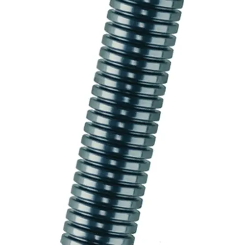 Kunststoff-Wellschlauch, Innen-Ø 29 mm, Außen-Ø 34.5 mm, BR 65 mm, PA, grau, 10233201029 Begrenztes Angebot