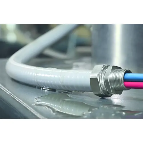 Versand Am Gleichen Tag Spiral-Schutzschlauch, Innen-Ø 12 mm, Außen-Ø 17.8 mm, BR 50 mm, PVC, grau, 166-40302