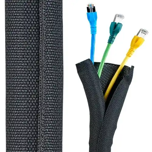 Ausverkauf Geflechtschlauch selbstverschließend, NW 38 mm, schwarz, 32-44 mm, 10239303038