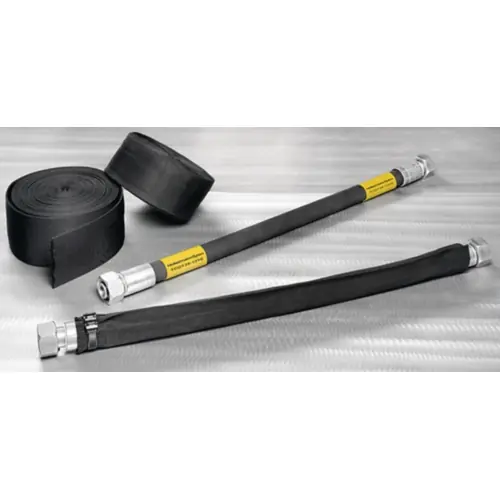 Saisonangebot Berstschutzschlauch, Innen Ø 38 mm, schwarz, halogenfrei, -60 bis 125 °C, 170-01307