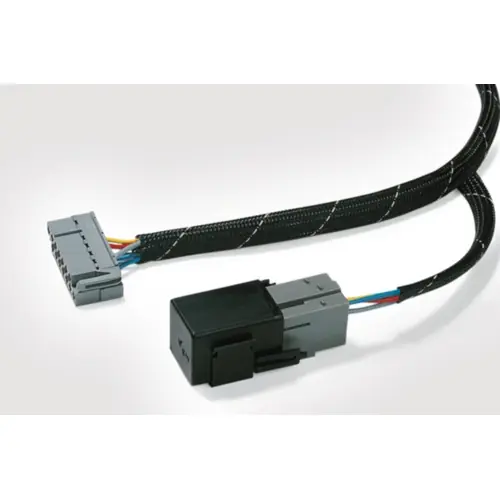 Top-Angebot Polyester-Geflechtschlauch, Innen Ø 20 mm, Bereich 12-32 mm, schwarz, halogenfrei, -70 bis 150 °C, 170-50200