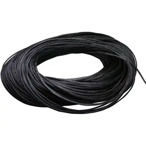 Kunststoff-Geflechtschlauch, Bereich 8-16 mm, schwarz, halogenfrei, -50 bis 130 °C, 06240005010 Gratis Versand