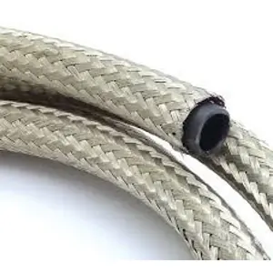 Metall-Geflechtschlauch, Innen Ø 40 mm, Bereich 36-62 mm, silber, -65 bis 150 °C, CSB-400T Begrenztes Angebot