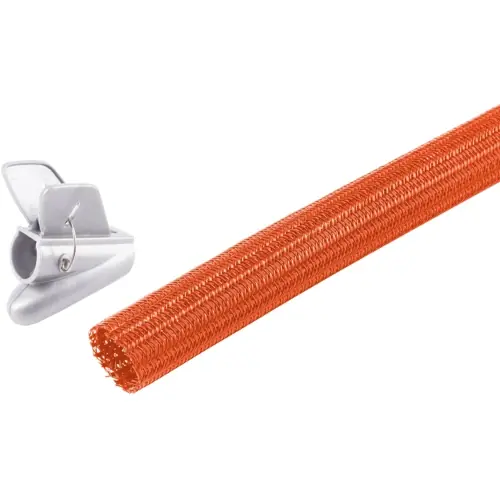 Angebot Geflechtschlauch-Set, Innen Ø 25 mm, Bereich 25-26 mm, orange, halogenfrei, -50 bis 150 °C, BS18-36377