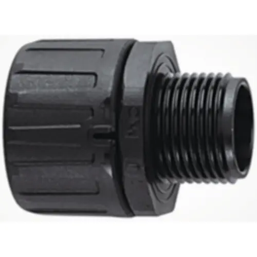 Kostenfreie Lieferung Gerade Schlauchverschraubung, PG29, 34 mm, PA, IP66, schwarz, (L) 49 mm, 166-21016