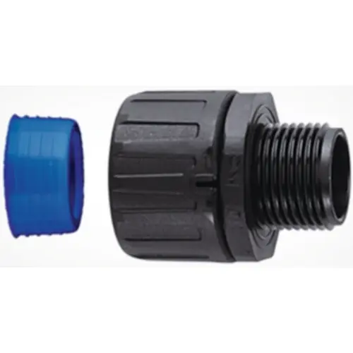 Gerade Schlauchverschraubung, M20, 16 mm, PA, schwarz, (L) 44 mm, 166-21602 Sichere Zahlung