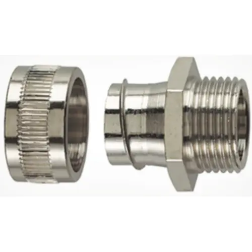Gerade Schlauchverschraubung, M16, 12 mm, Messing, vernickelt, IP40, metall, (L) 23 mm, 166-30301 Heißes Angebot