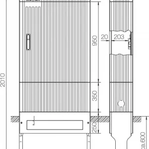 ABN Anschlusssäule SL207 Sonderangebot