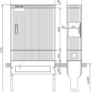 ABN Säule BH5 7 Einbaueinh. SK177A Garantierte Lieferung