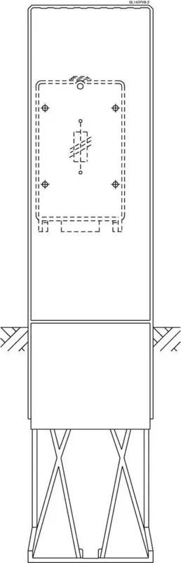 ABN Anschlusssäule SL142PV8-2 Preisknaller