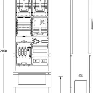 Top-Seller uesa Zähleranschlußsäule ZAS-S-2-TSG N-ERGIE