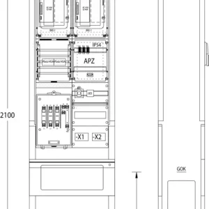 Top-Preis uesa Zähleranschlußsäule ZAS-S2-TSG S.Hamburg