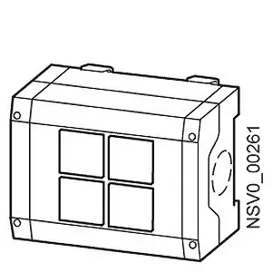 Siemens Dig.Industr. Gerätekasten BD01-GK1X/4SD163 Solange Der Vorrat Reicht