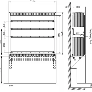 ABN Kabelverteilerschrank SK102GA Neue Kollektion